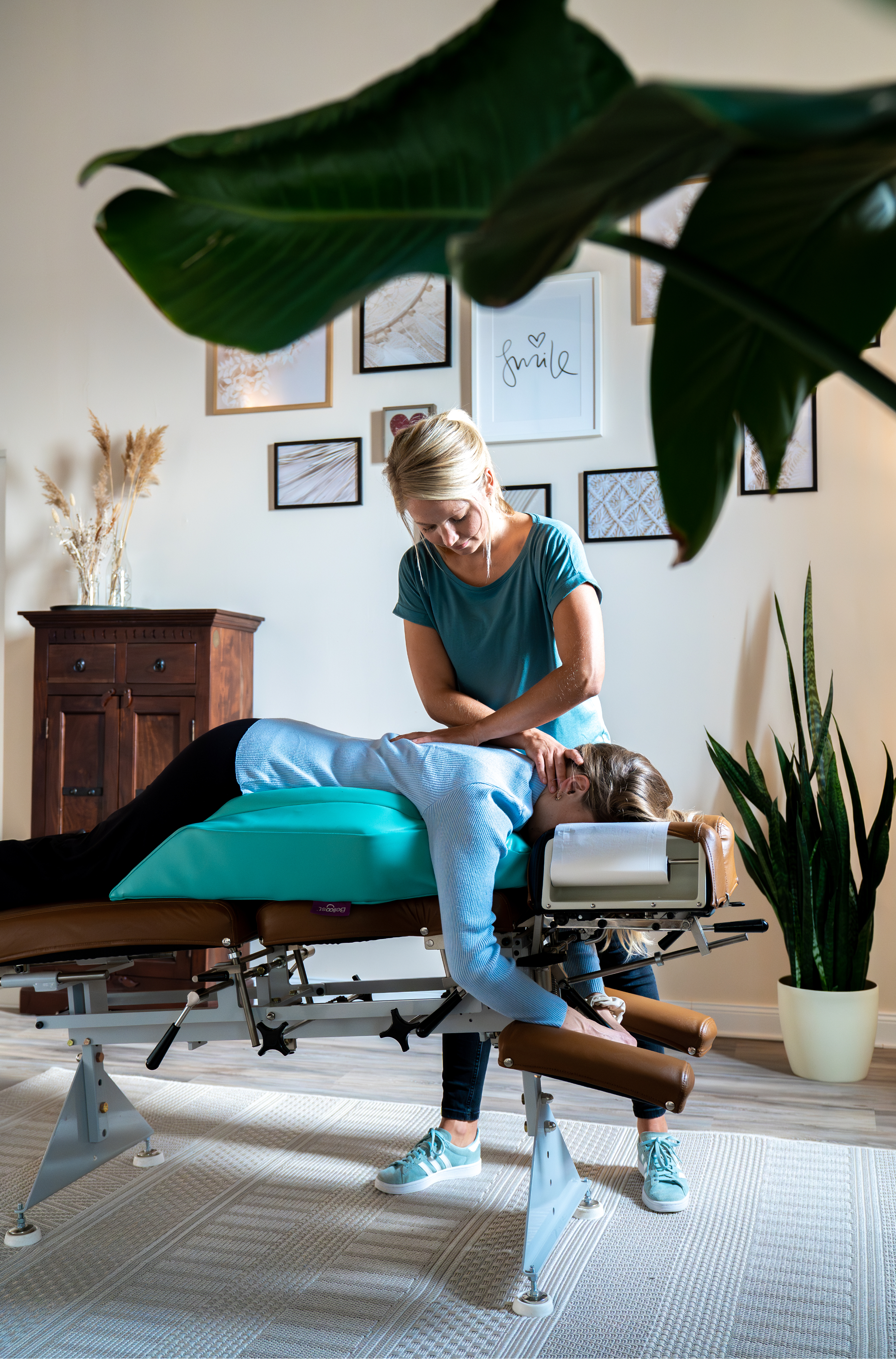 Behandlung einer Schwangeren bei Chirotime